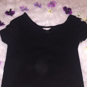 Black sheer t-shirt❤️